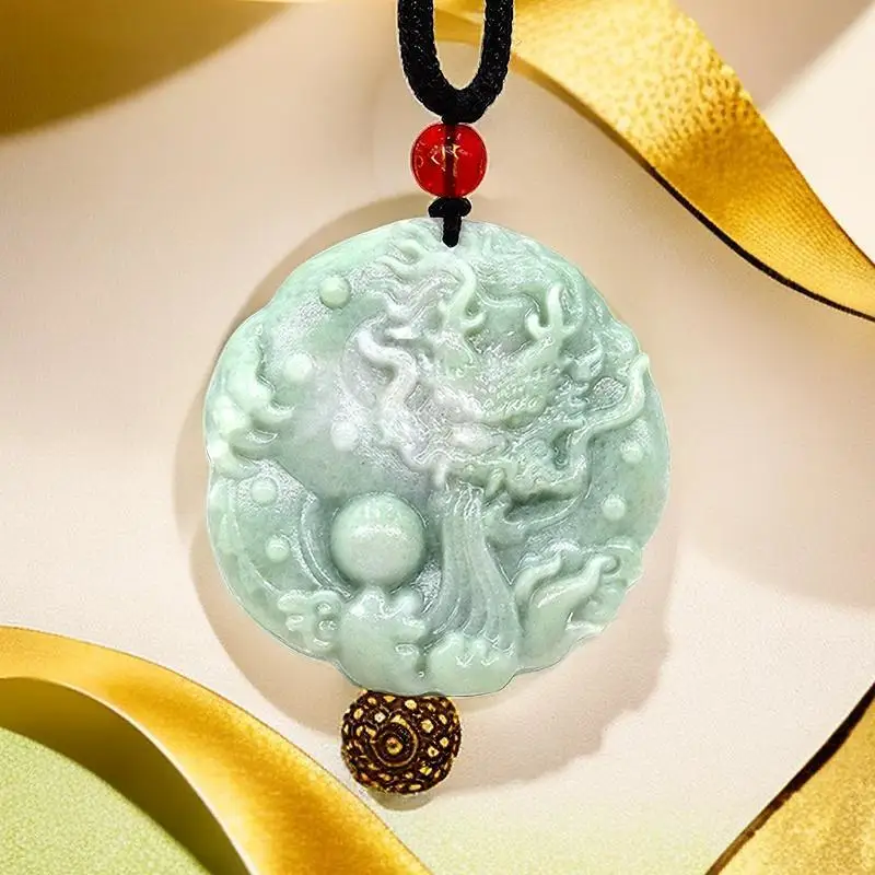 Vintage Fashion Accessories - Jade Dragon Pendant Fashion Real Natural