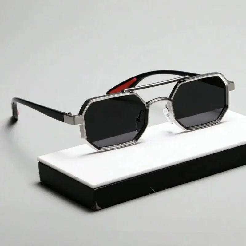 Vintage Fashion Style Men - Vintage Square Sunglasses for Men Steampunk