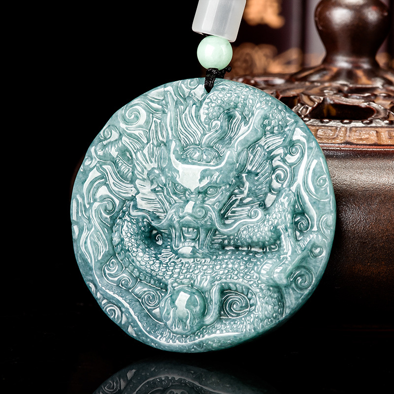 Burmese Jadeite Dragon Pendant - đánh giá và giá Vintage Fashion Accessories