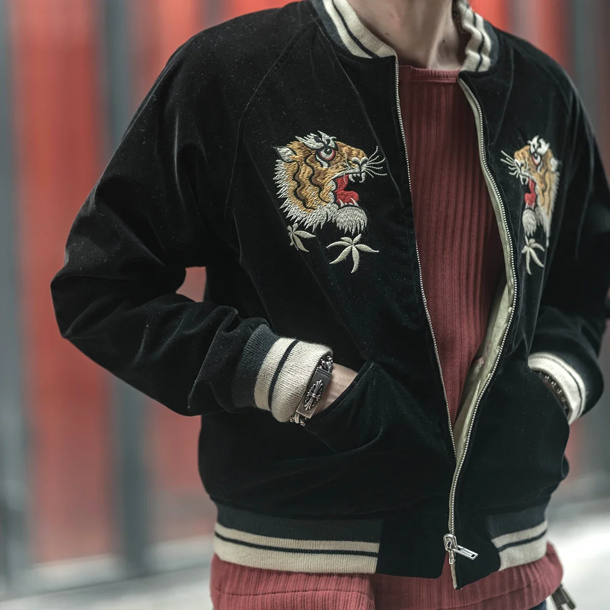 Non Stock Suka Reversible Souv - đánh giá và giá Varsity Jacket Wool