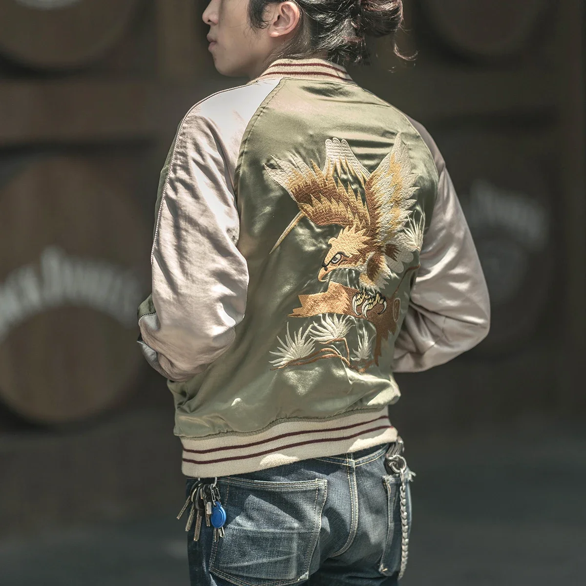 Non Stock Suka Reversible Souv - đánh giá và giá Varsity Jacket Wool