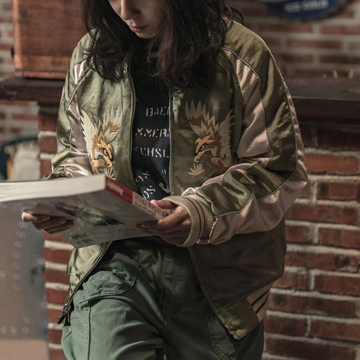 Non Stock Suka Reversible Souv - đánh giá và giá Varsity Jacket Wool
