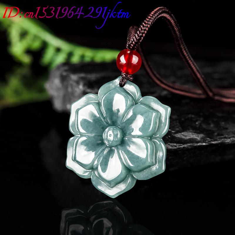 Burmese Jadeite Flower Pendant - đánh giá và giá Vintage Fashion Accessories