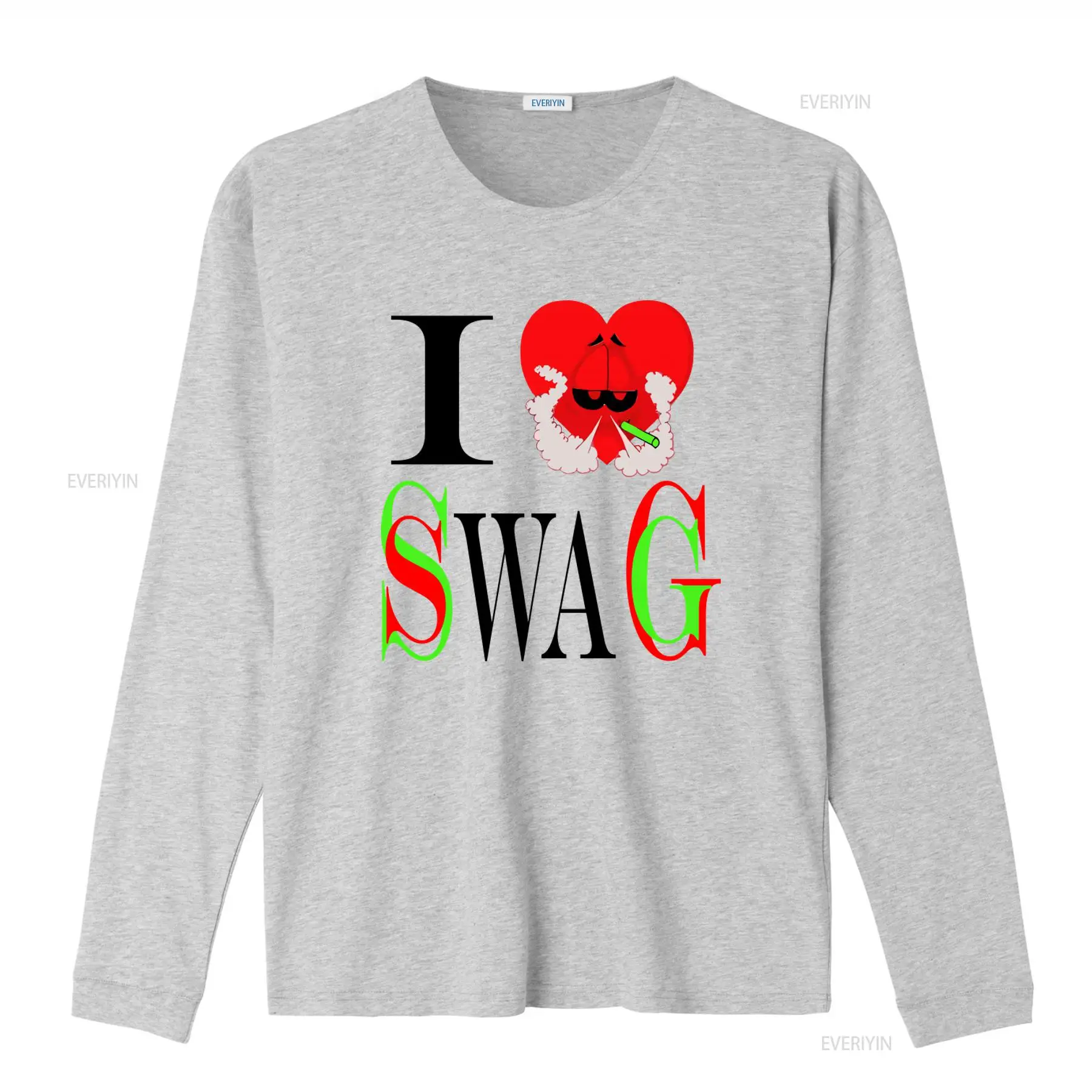 I Swag Heart Print T shirt Ret - đánh giá và giá Vintage Fashion Style Men