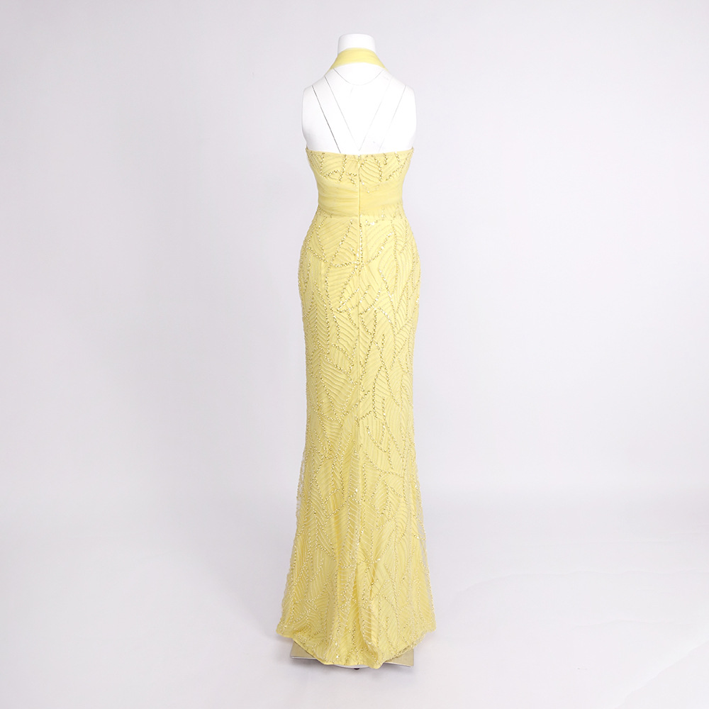 Vintage Yellow Mesh Sequin Pro - đánh giá và giá Vintage Fashion Exhibition