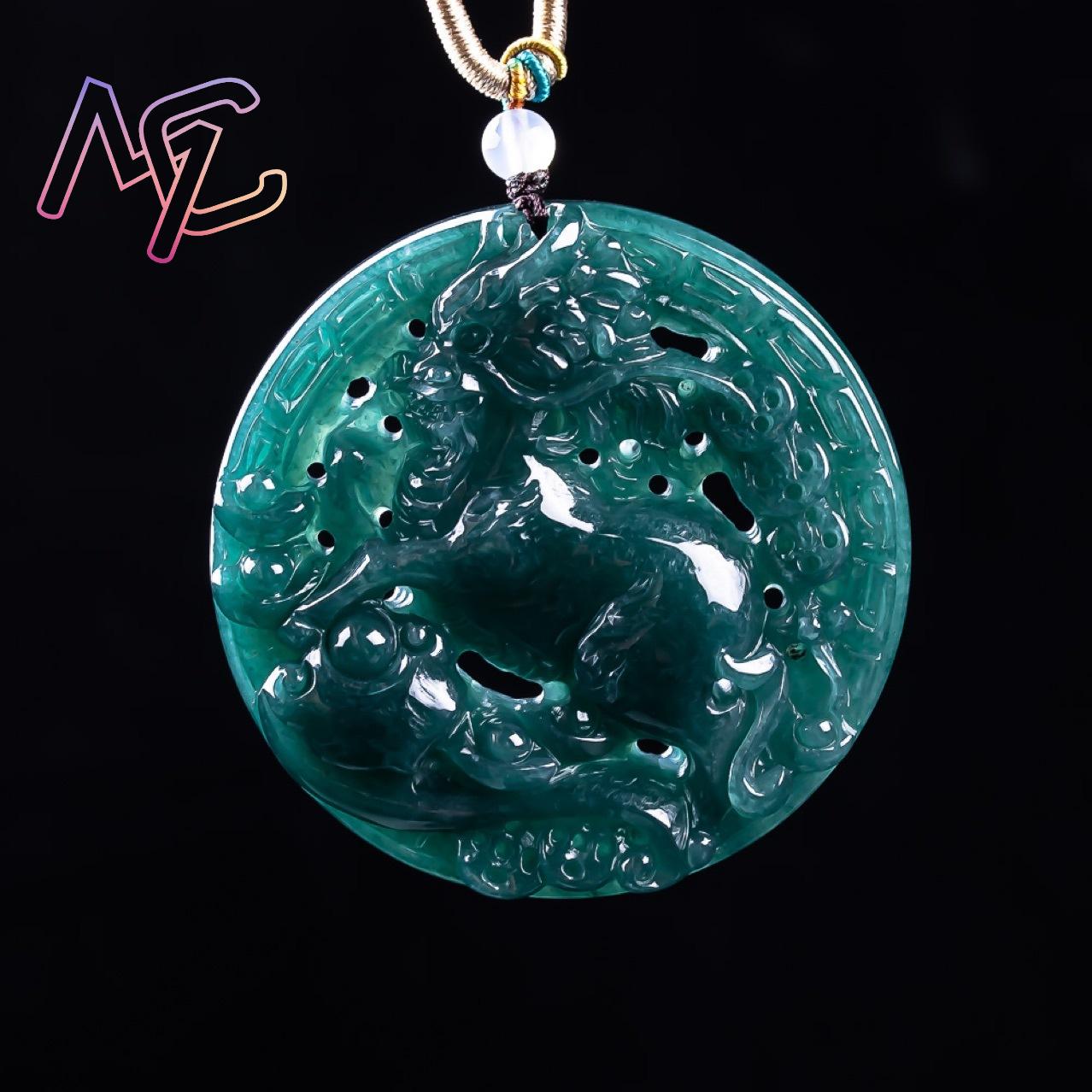 Myanmar Jadeite Dragon Pendant - đánh giá và giá Vintage Fashion Accessories