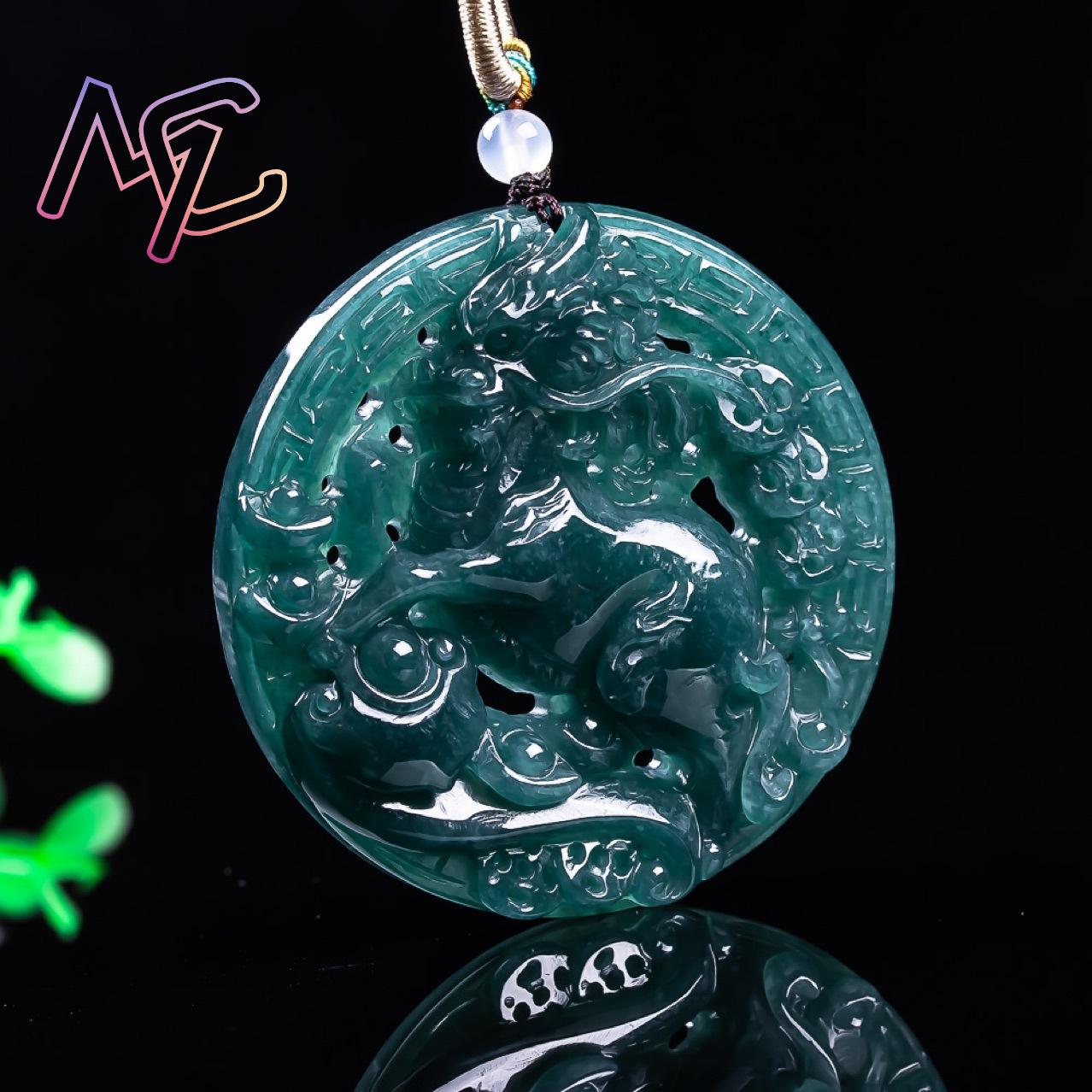 Myanmar Jadeite Dragon Pendant - đánh giá và giá Vintage Fashion Accessories