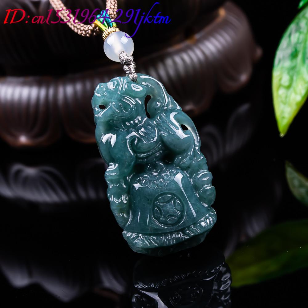 Burmese Jadeite Pixiu Pendant  - đánh giá và giá Vintage Fashion Designers