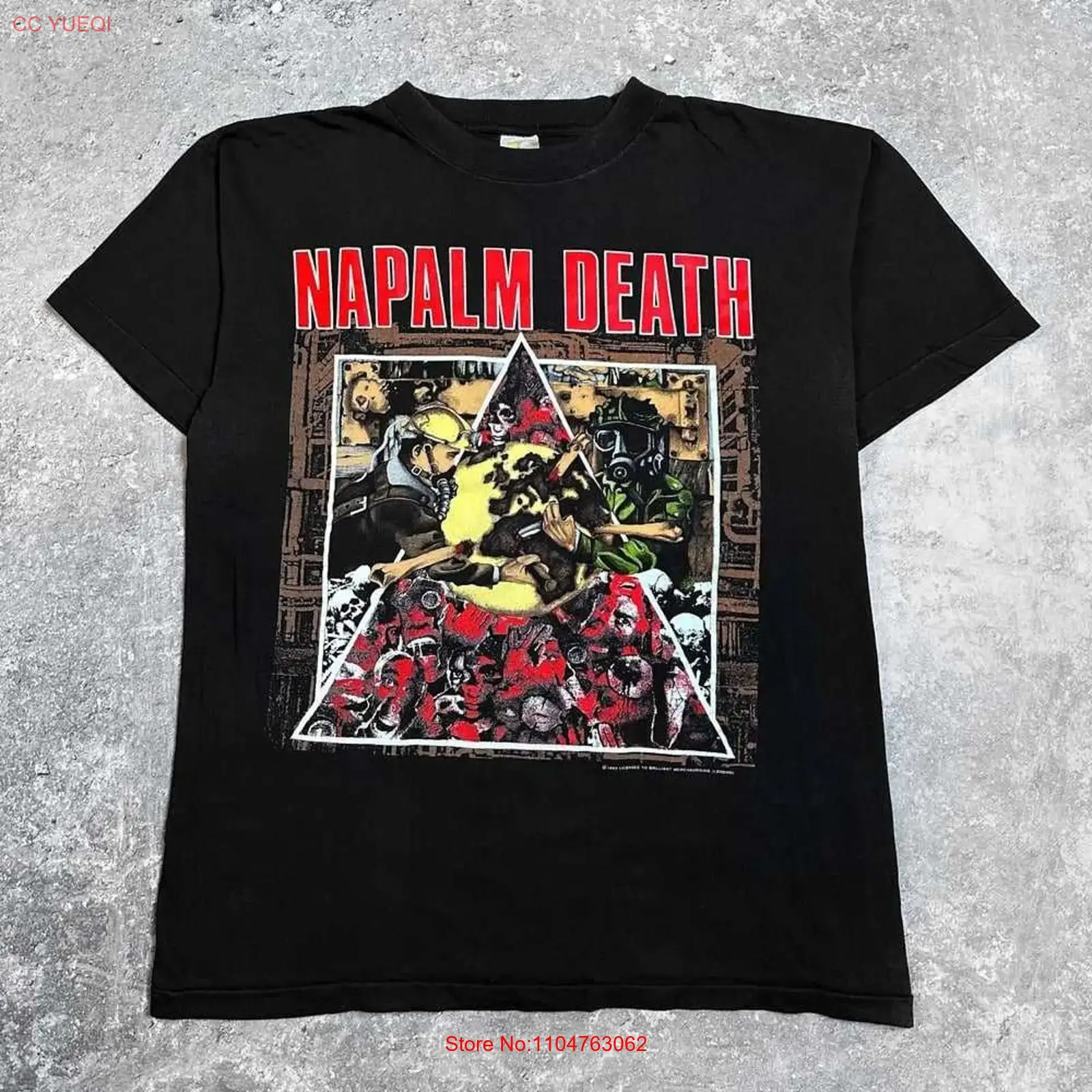 Napalm Death 1992 Campaign For - đánh giá và giá Vintage Fashion Campaigns