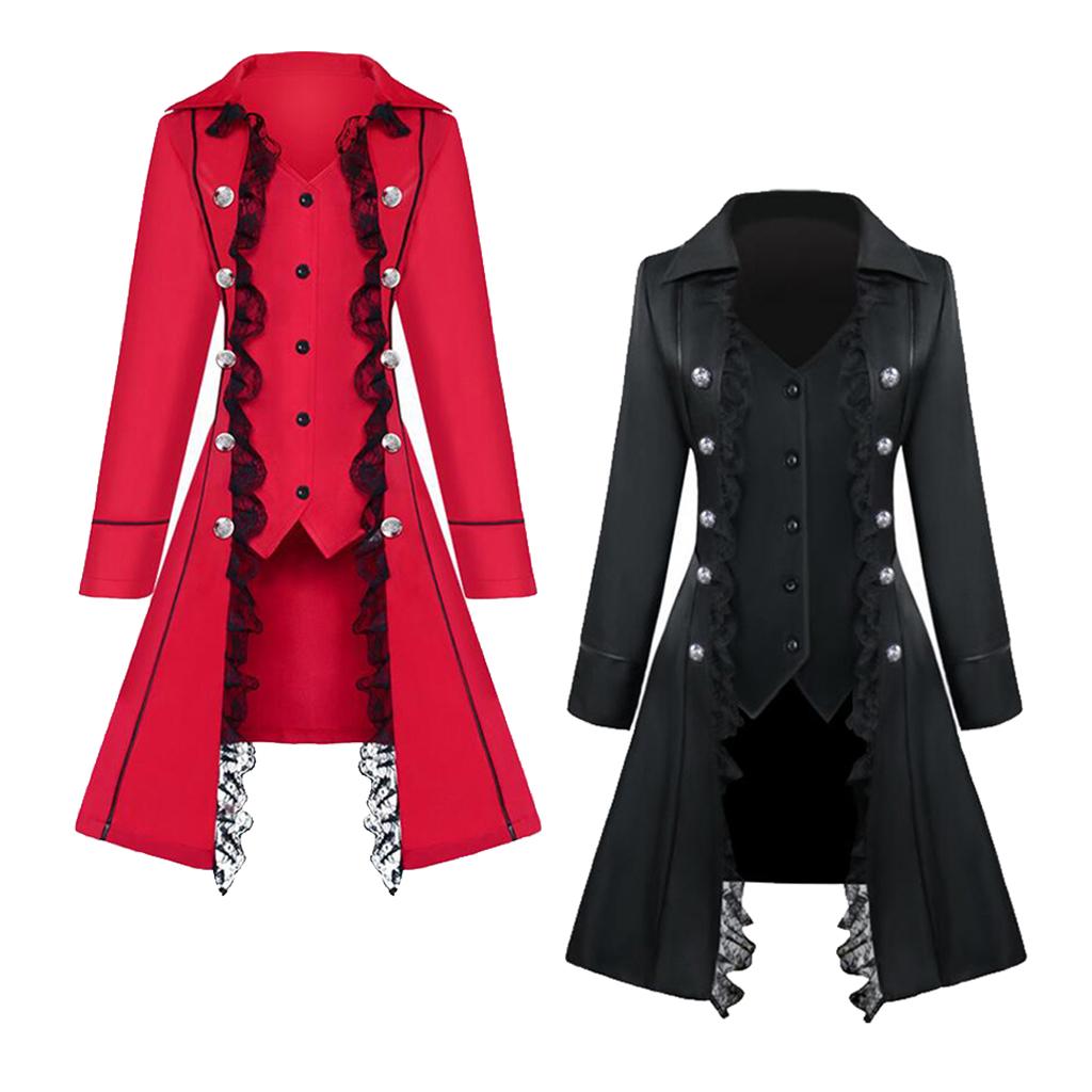 Womens Steampunk Long Jacket G - đánh giá và giá Vintage Fashion Events