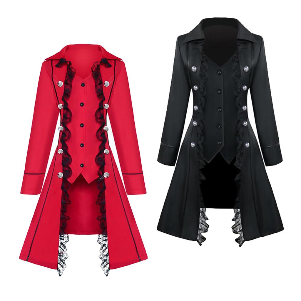Womens Steampunk Long Jacket G - đánh giá và giá Vintage Fashion Events