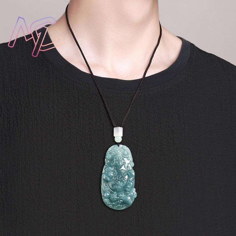 Myanmar Jadeite God of Wealth  - đánh giá và giá Vintage Fashion Designers