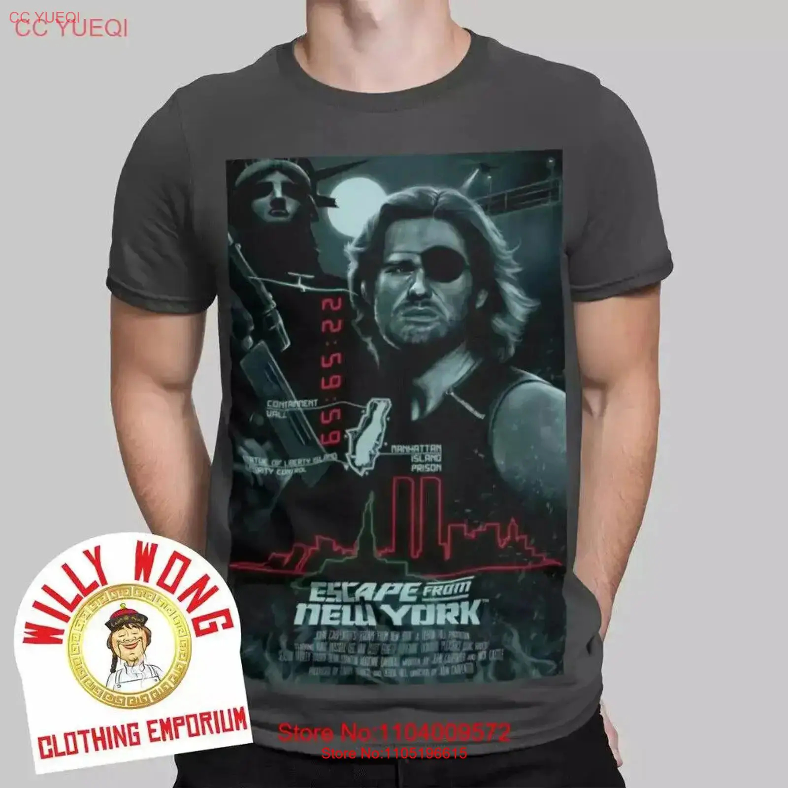 Escape From New York T Shirt R - đánh giá và giá Vintage Fashion York