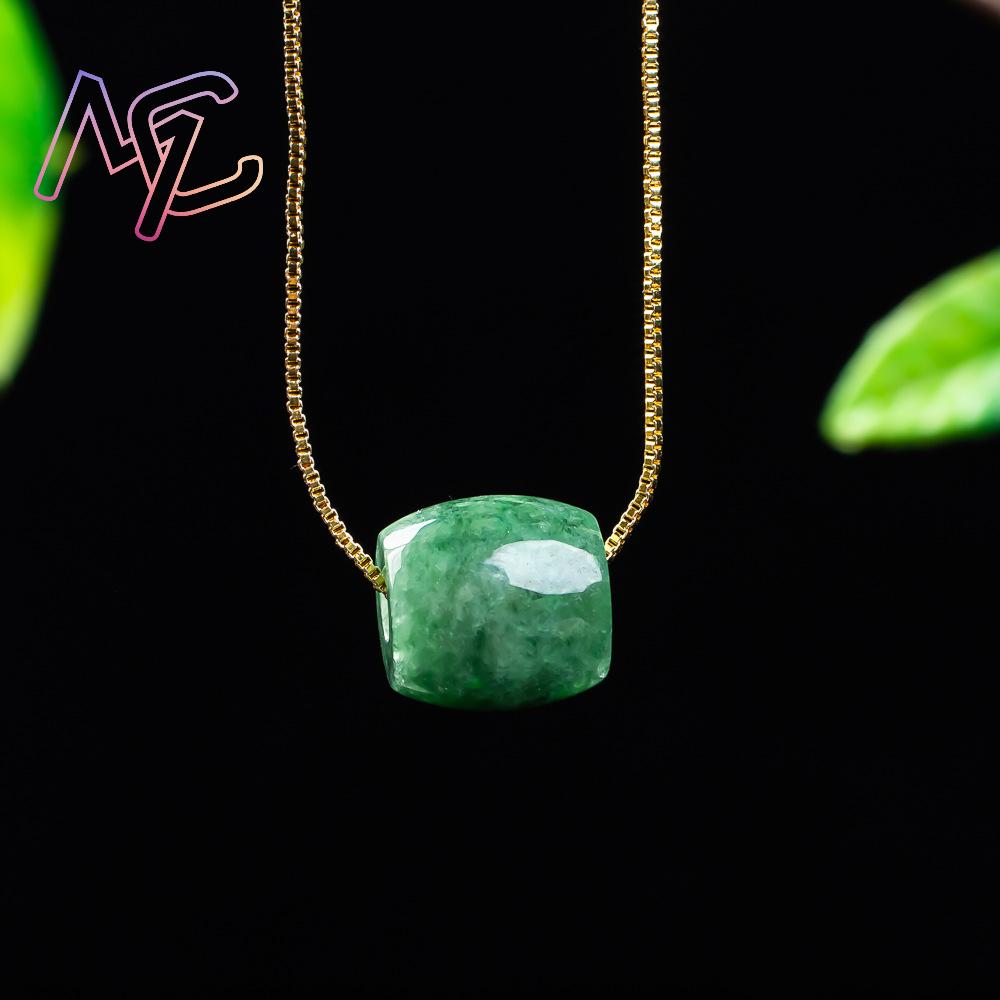 Natural Real Jade Bead Pendant - đánh giá và giá Vintage Fashion Designers
