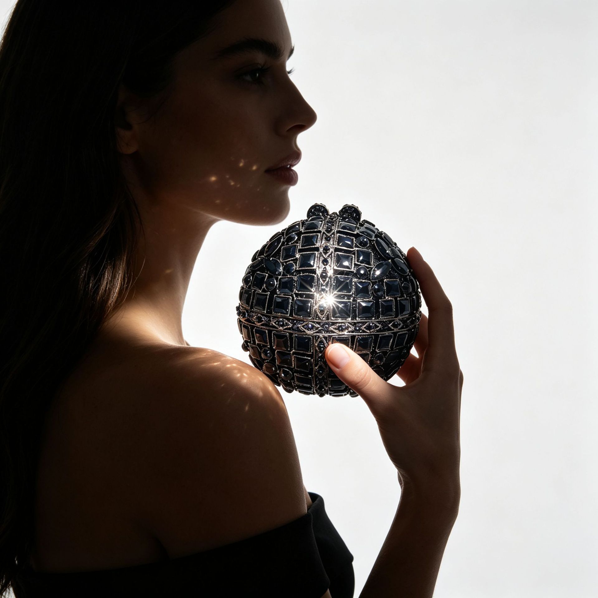 Glittering Sphere Clutch, Mult - đánh giá và giá Vintage Fashion Events