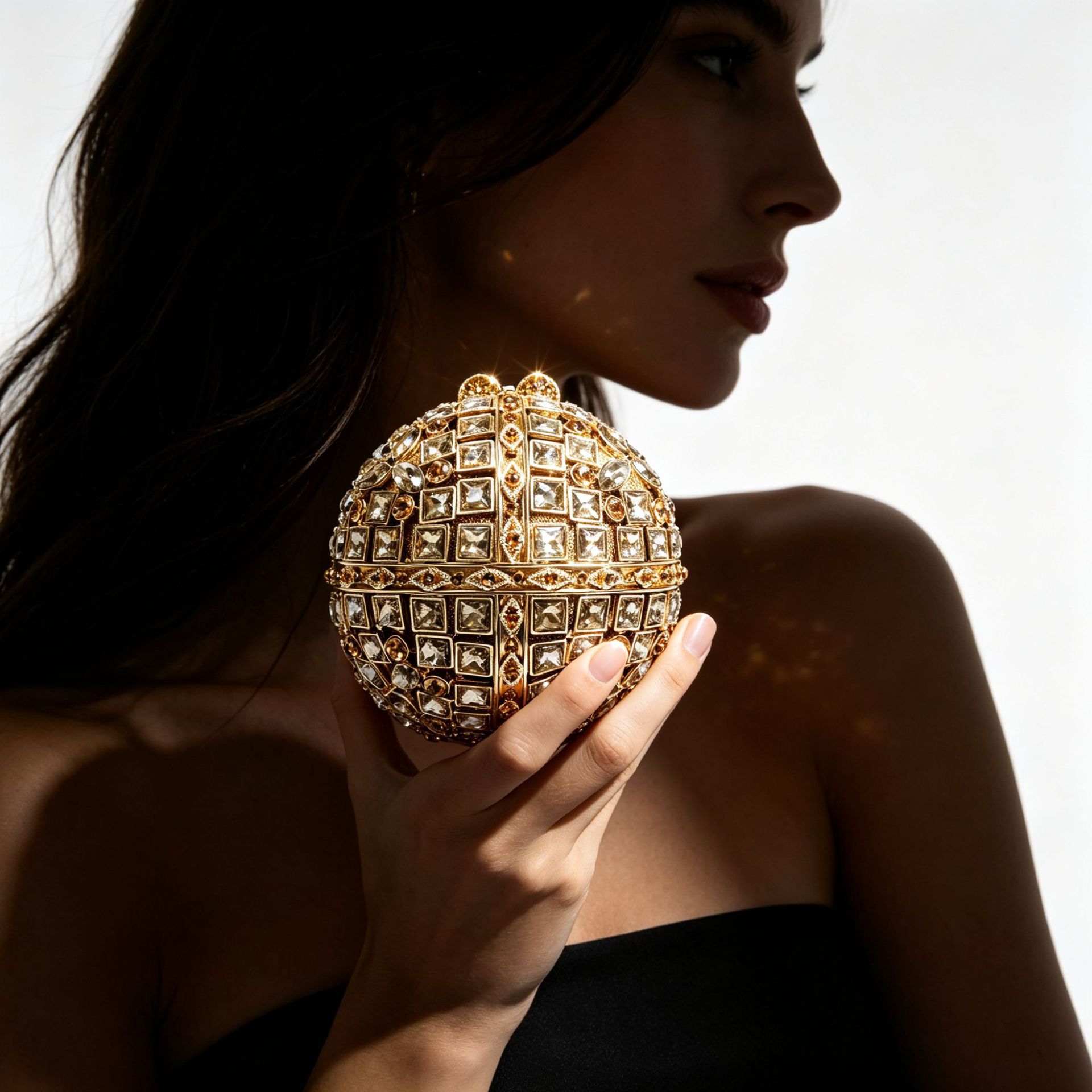 Glittering Sphere Clutch, Mult - đánh giá và giá Vintage Fashion Events