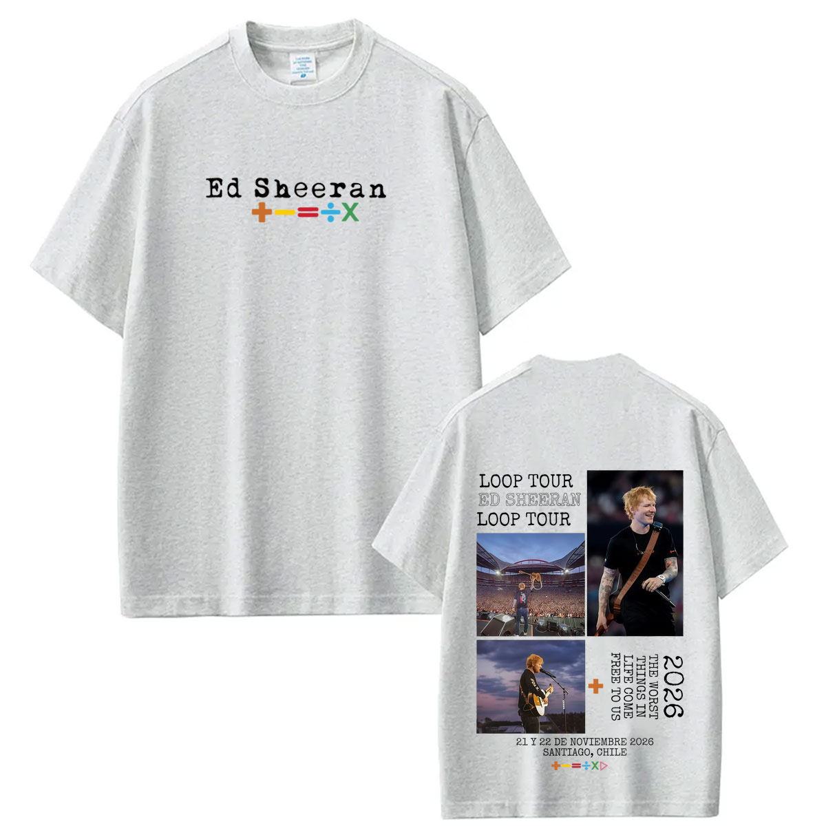 Ed Sheeran Loop Tour Australia - đánh giá và giá Vintage Fashion Australia
