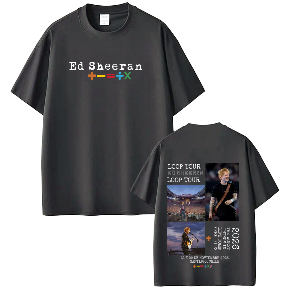 Ed Sheeran Loop Tour Australia - đánh giá và giá Vintage Fashion Australia