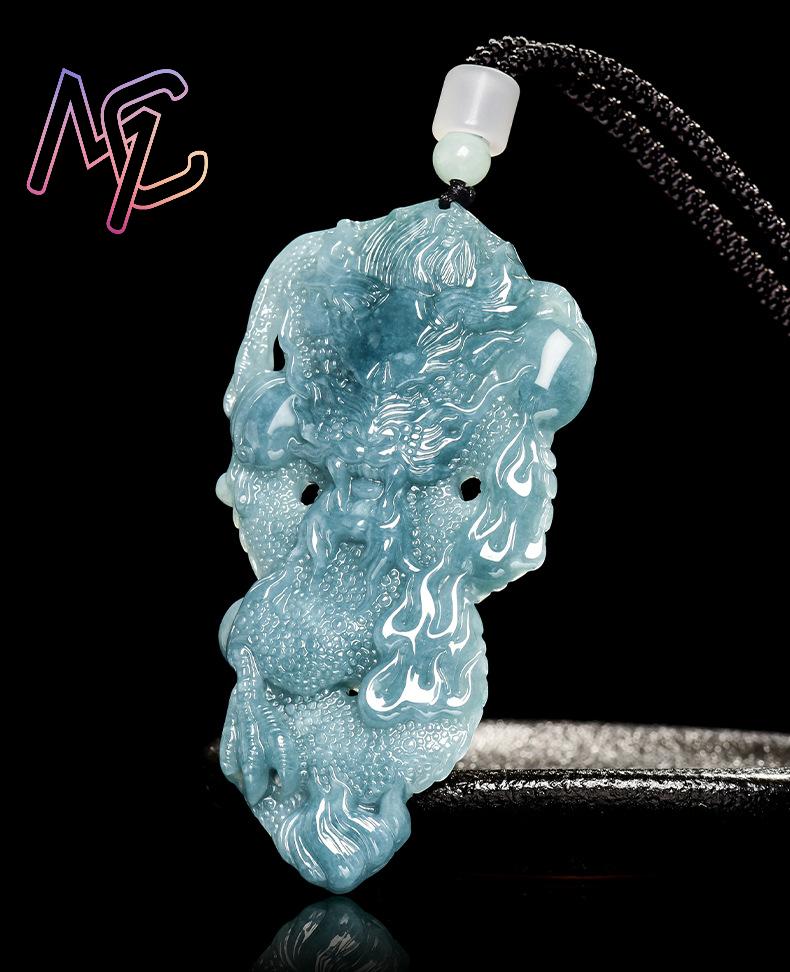 Myanmar Jadeite Dragon Pendant - đánh giá và giá Vintage Fashion Designers