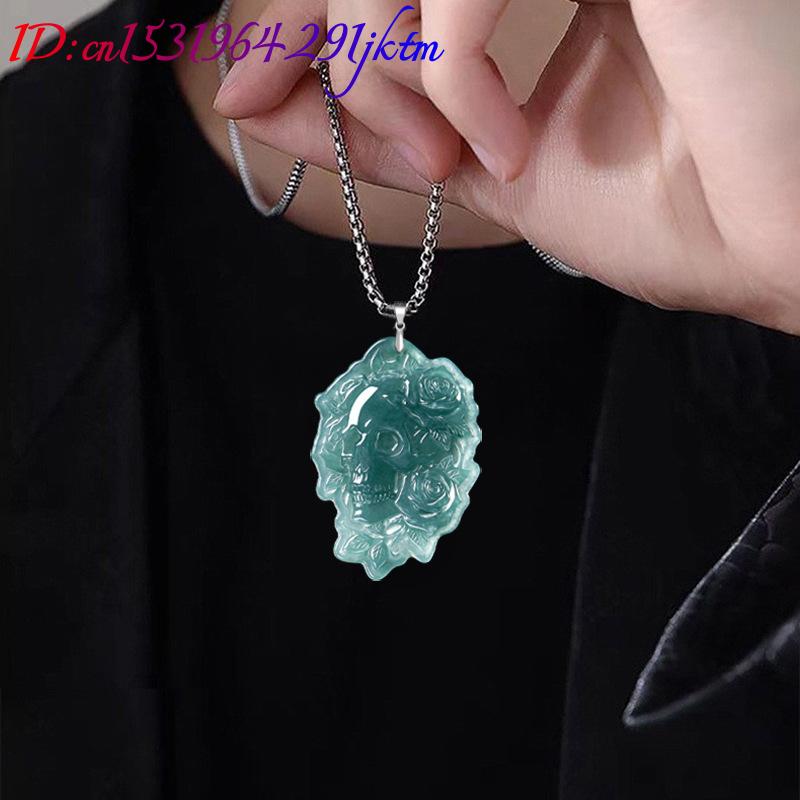 Natural Burmese Jadeite Skull  - đánh giá và giá Vintage Fashion Designers
