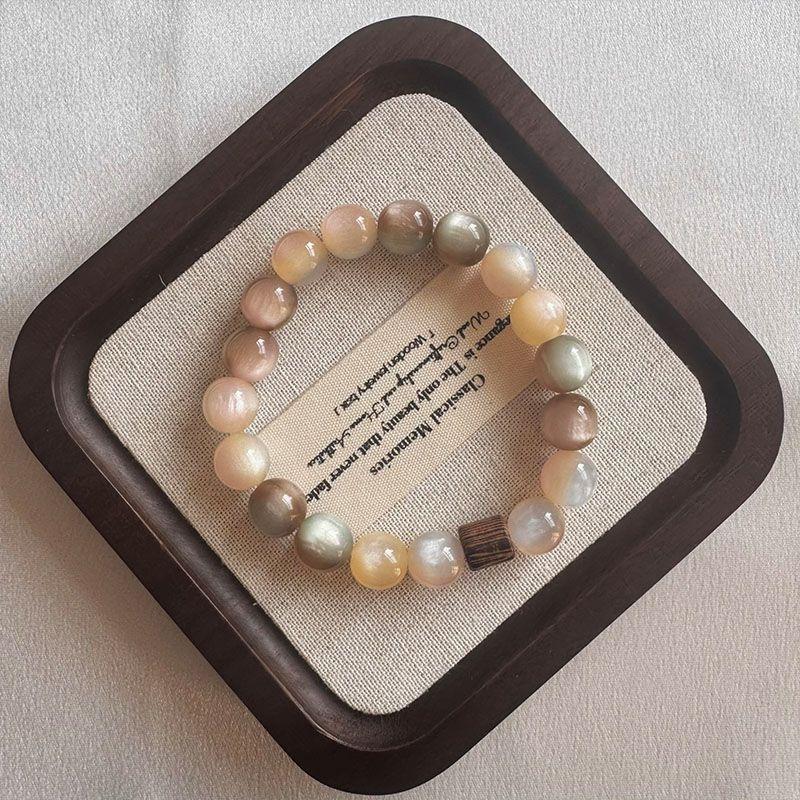 Vintage Pink Brown Beaded Brac - đánh giá và giá Vintage Fashion Exhibition