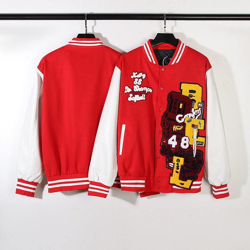 Autumn and Winter Mens Varsity - đánh giá và giá Varsity Jacket Wool