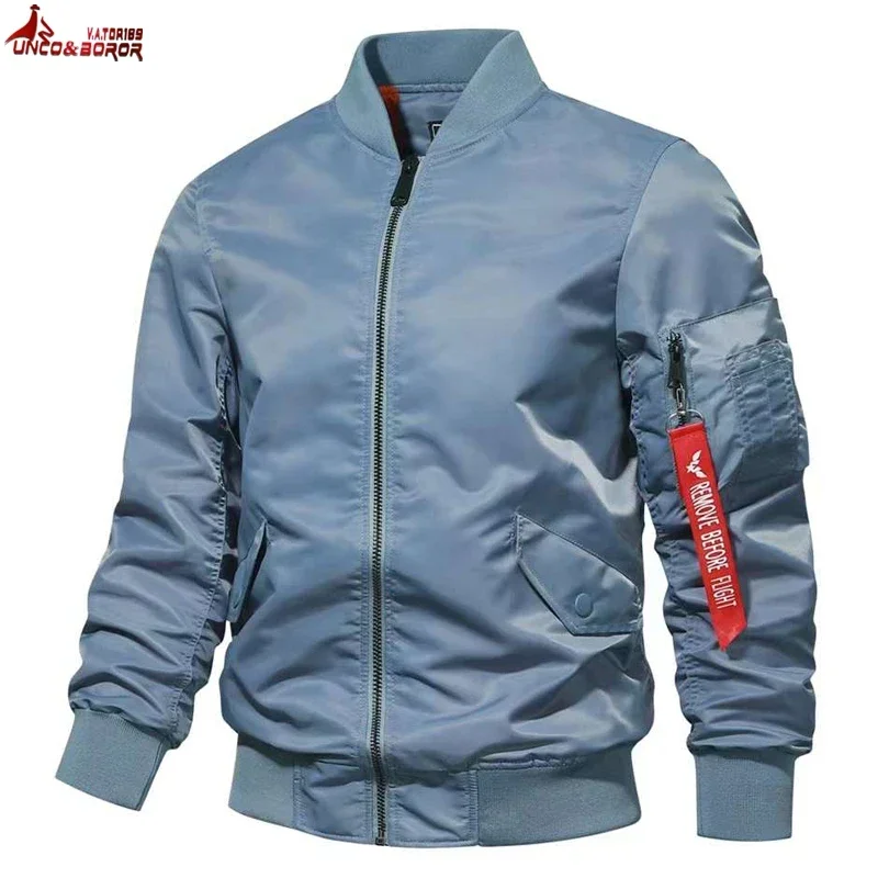 Bomber Jacket Men Winter Autum - đánh giá và giá Varsity Jacket Wool