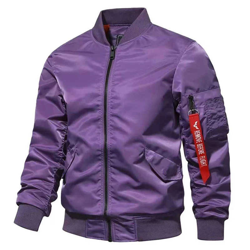 Bomber Jacket Men Winter Autum - đánh giá và giá Varsity Jacket Wool