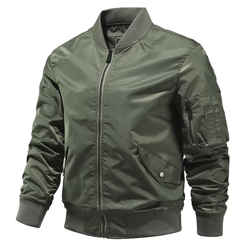 Bomber Jacket Men Winter Autum - đánh giá và giá Varsity Jacket Wool